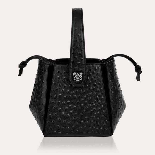 Elettra Ostrich Black